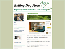 Tablet Screenshot of blog.rollingdogranch.org